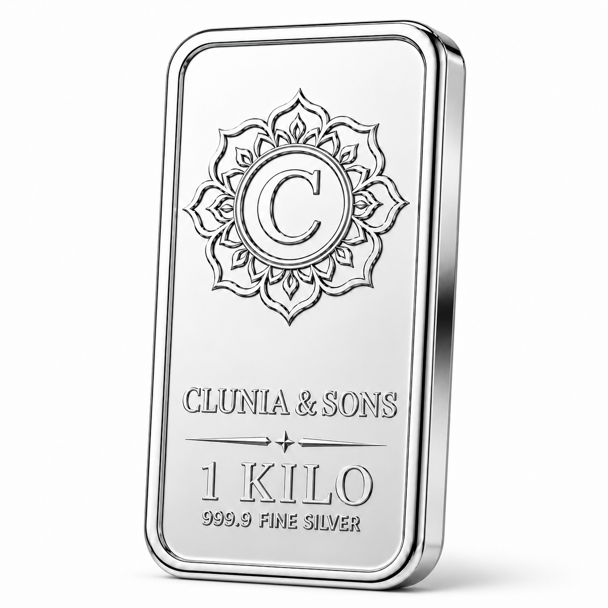 1 Kilo Silver bar